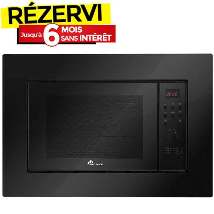 Micro-Onde Encastrable MONTBLANC MWE20LMB 20 Litres - Noir