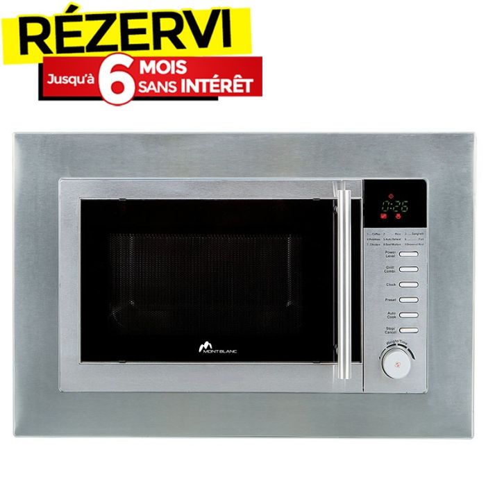 Micro-Onde Encastrable MONTBLANC MWE20LMX 20 Litres - Inox