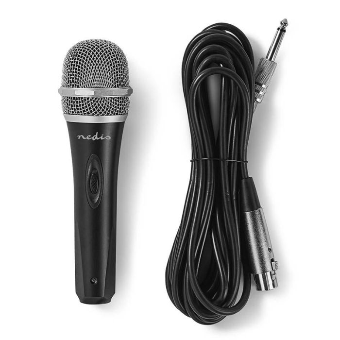 Microphone Filaire NEDIS MPWD50BK-0718 - Noir