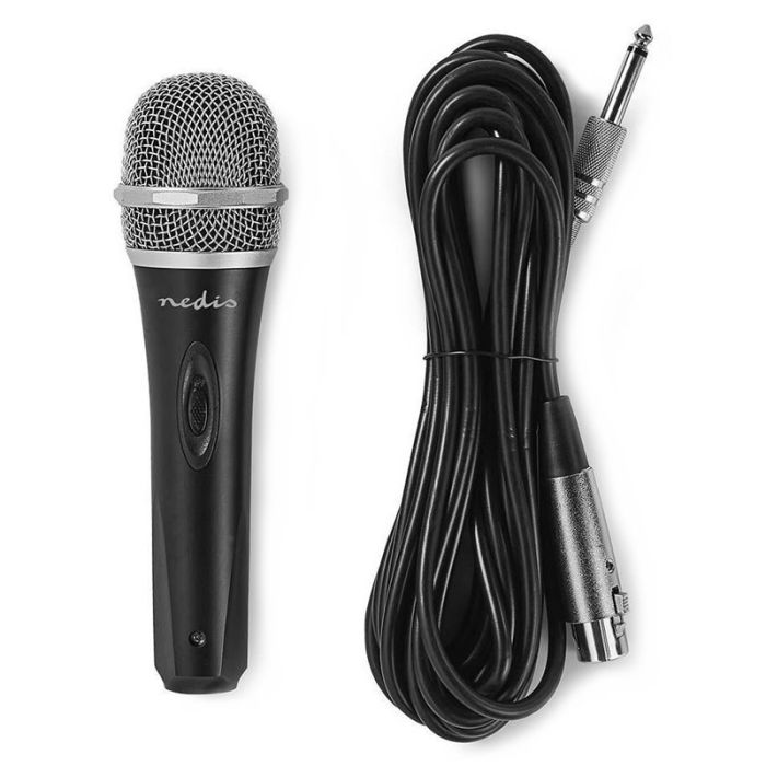 Microphone Filaire NEDIS MPWD50CBK-1018 - Noir