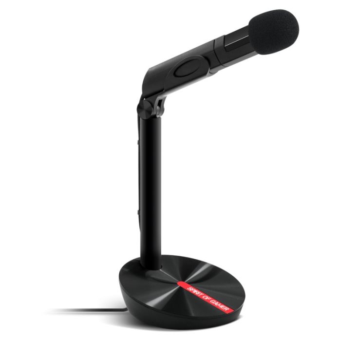 Microphone Gamer Filaire SPIRIT OF GAMER Eko - Noir&Rouge