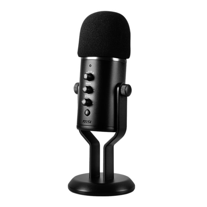 Microphone Gamer Filaire MSI IMMERSE GV60 STREAMING MIC - Noir