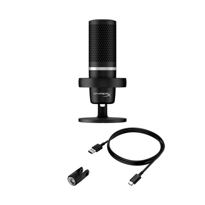 Microphone Gamer HYPERX DUOCAST USB RGB- Noir