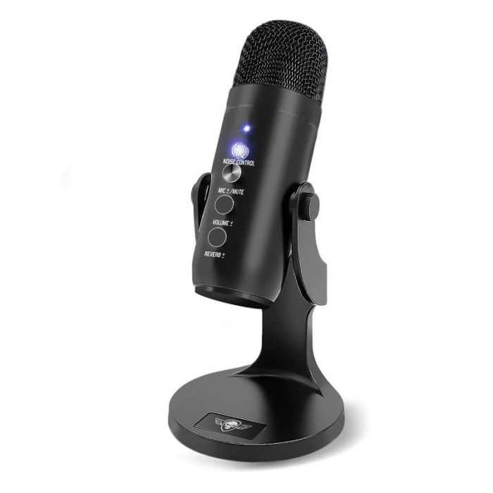 Microphone Gamer SPIRIT OF GAMER Omnidirectionnelle EKO-700 - Noir