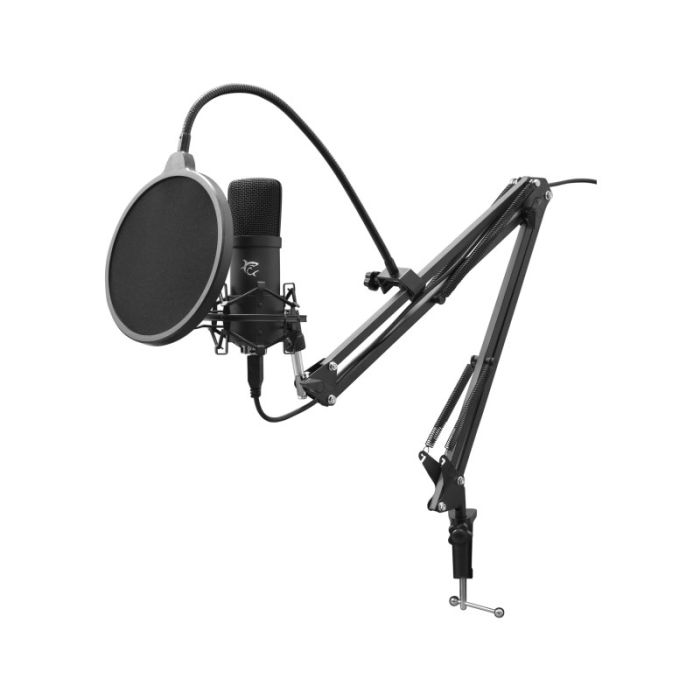 Microphone Gamer Filaire WHITE SHARK ZONIS DSM-01 - Noir