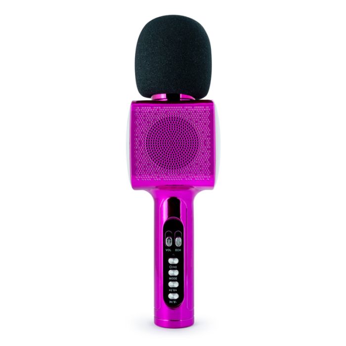 Microphone Sans Fil BIGBEN karaoké PARTYBTMIC2BK - Rose