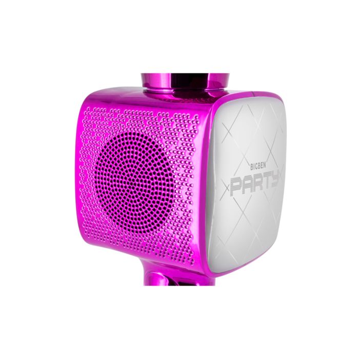 Microphone Sans Fil BIGBEN karaoké PARTYBTMIC2BK - Rose