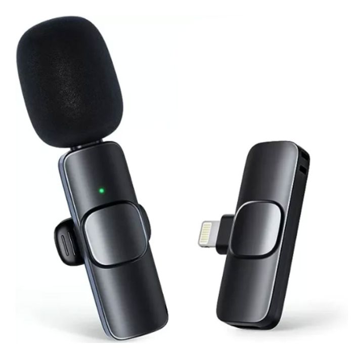 Microphone Sans Fil K9 Pour IPhone - Noir