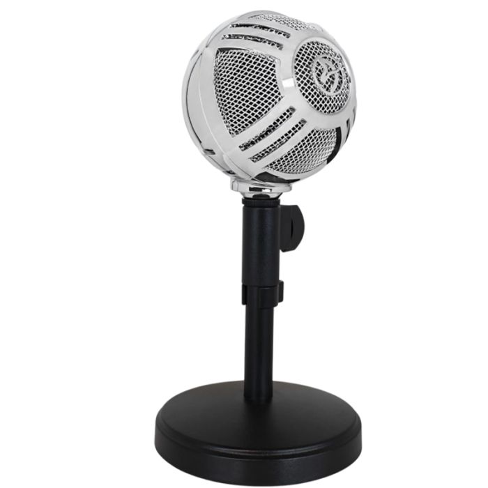 Microphone Usb Extensible Sfera AROZZI - Chrome