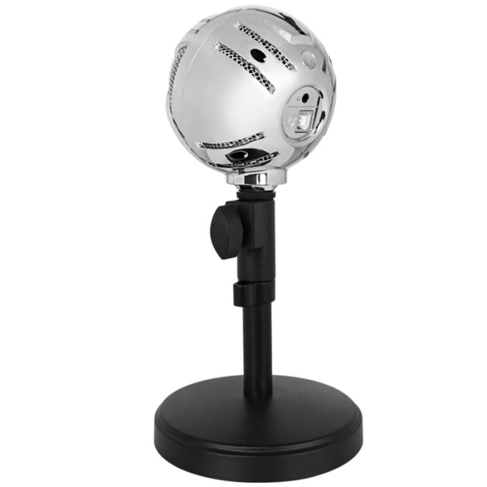 Microphone Usb Extensible Sfera AROZZI - Chrome