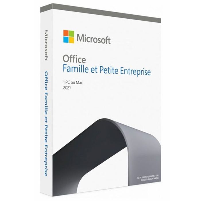 Microsoft Office Famille et Petite Entreprise 2021 1 Utilisateur / Francais