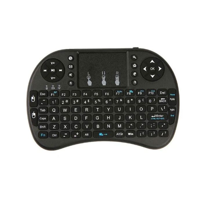 Mini Clavier Sans Fil 2.4 ghz Avec Pavé Tactile - Noir