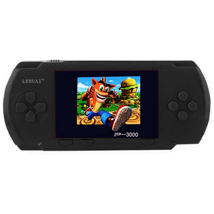 Mini Console De Jeux Portable LEHUAI P3000 - Noir