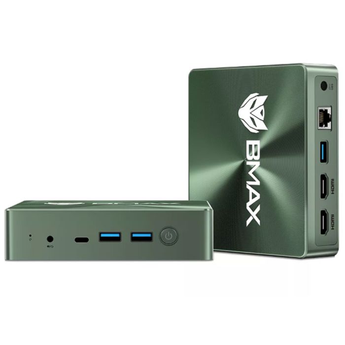 Mini PC de Bureau BMAX B6 Plus i3 10è Gén 12Go 512Go SSD - Vert