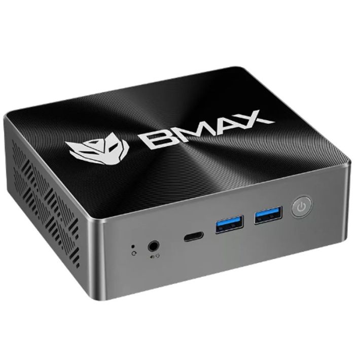 Mini PC de Bureau BMAX B8 Plus i5 12è Gén 24Go 512Go SSD - Noir