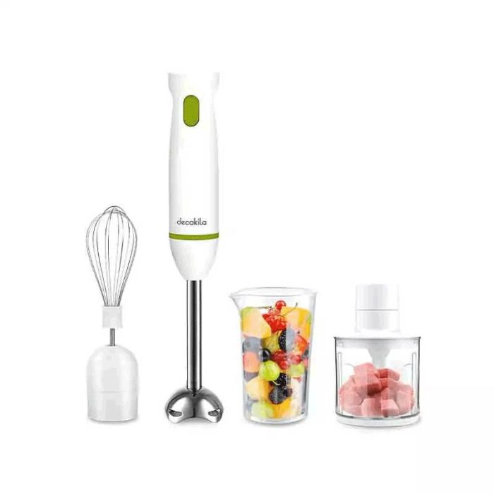 Mixeur Plongeant 4EN1 DECAKILA KEJB038W 600W - Blanc