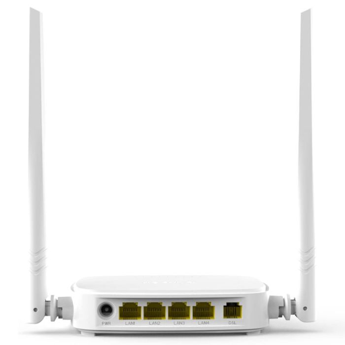 Modem-routeur TENDA D301 v4.0 N300 Wi-Fi ADSL - Blanc(D301V4)