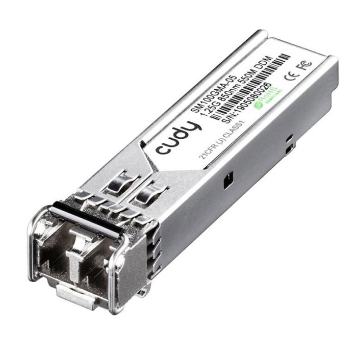 Module CUDY SFP 1.25 GB/S VCSEL 0.5 km 7.5 DB 