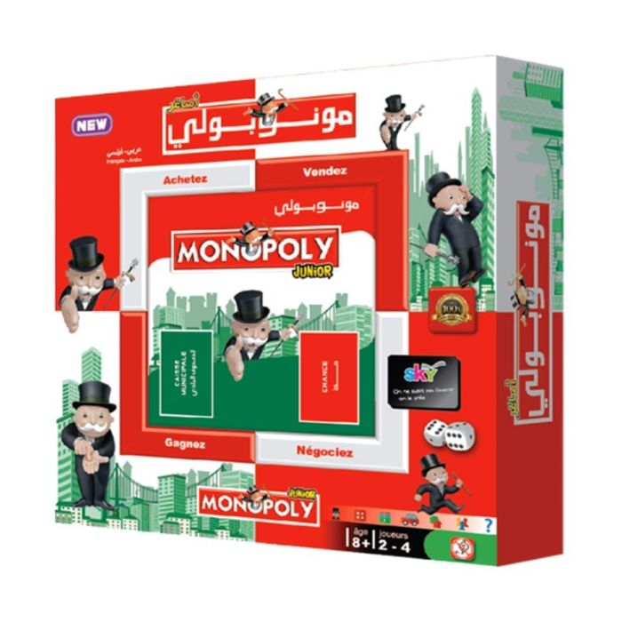 Monopoly Junior SKY Français / Arabe (6192207300800)