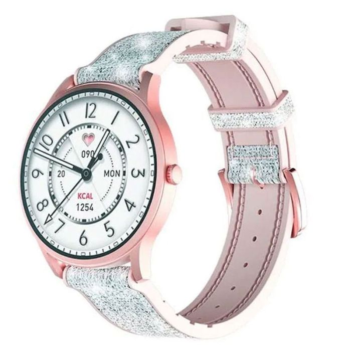 Montre connectée lodj discount rose