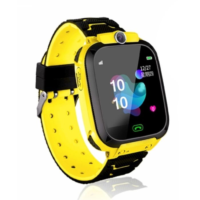 Montre Connectée Pour Enfants AMI S007 Avec Traceur GPS - Jaune