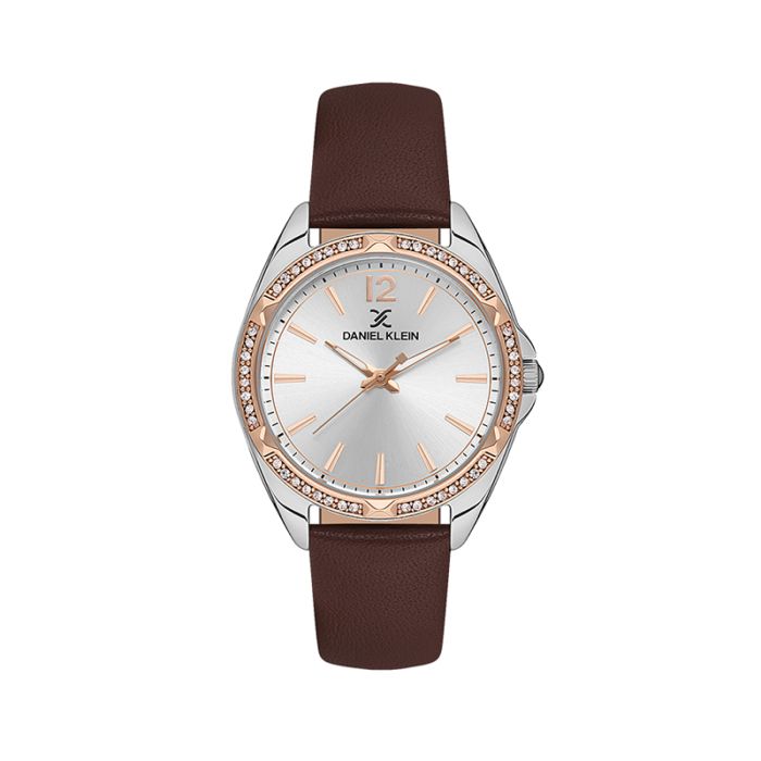 Montre Femme DANIEL KLEIN DK-1-13485-4 - Silver&Marron