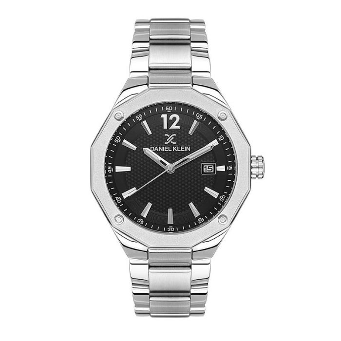 Montre Homme DANIEL KLEIN DK-1-13540-2 - Silver&Noir