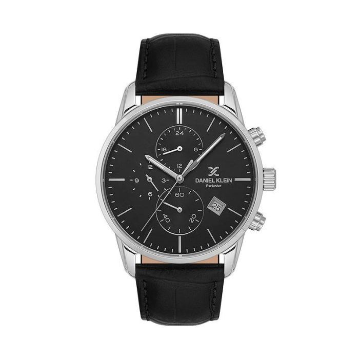 Montre Homme DANIEL KLEIN DK-1-13834-1 - Noir&Silver