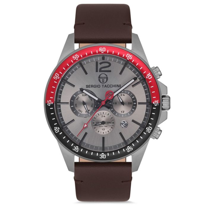 Montre Homme SERGIO TACCHINI ST-1-10122-3 - Marron&Gris