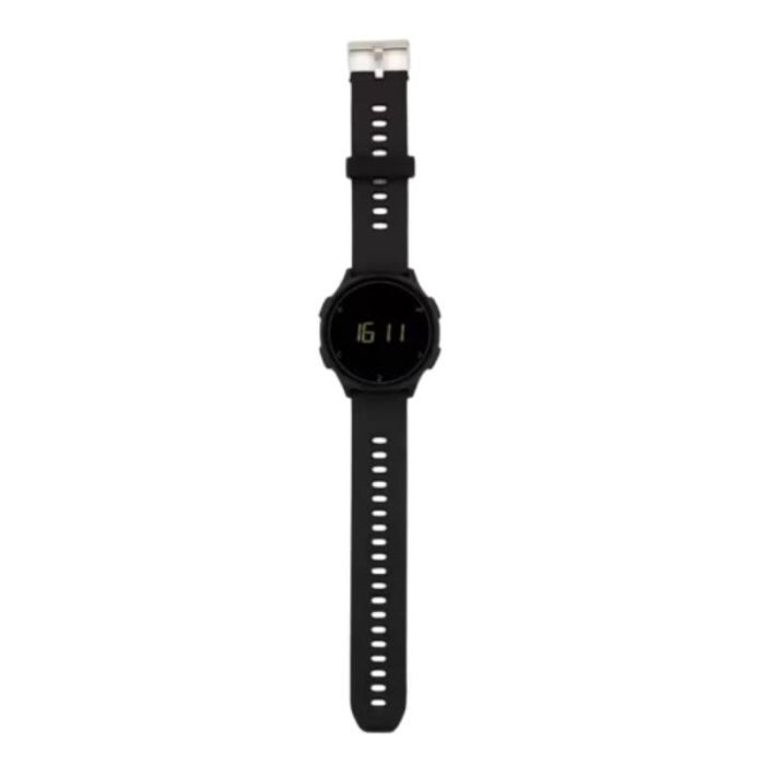 Montre chronomètre de course à pied Decathlon W500M  - Noir