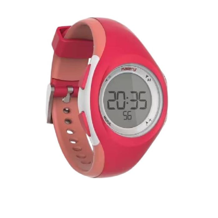 Montre Chronomètre de course à pied KALENJI W200 S - rose & corail