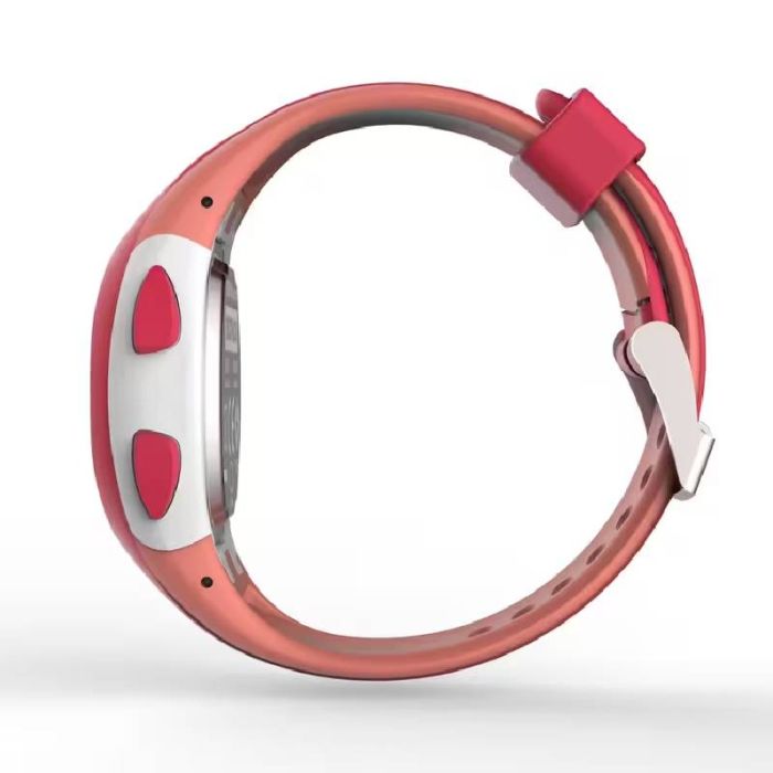 Montre chronomètre de course à pied KALENJI W200 S rose & corail