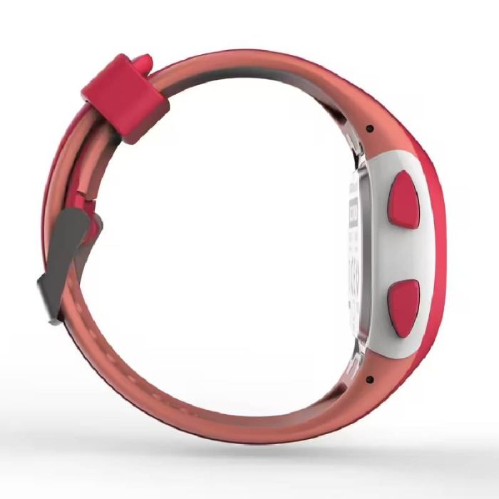 Montre chronomètre de course à pied KALENJI W200 S rose & corail