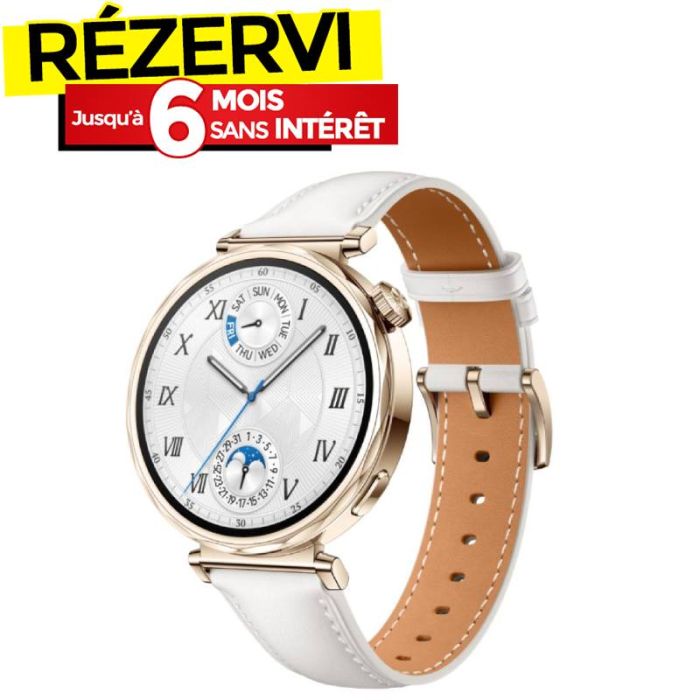 Montre Connectée HUAWEI Watch GT 5 41mm - Blanc