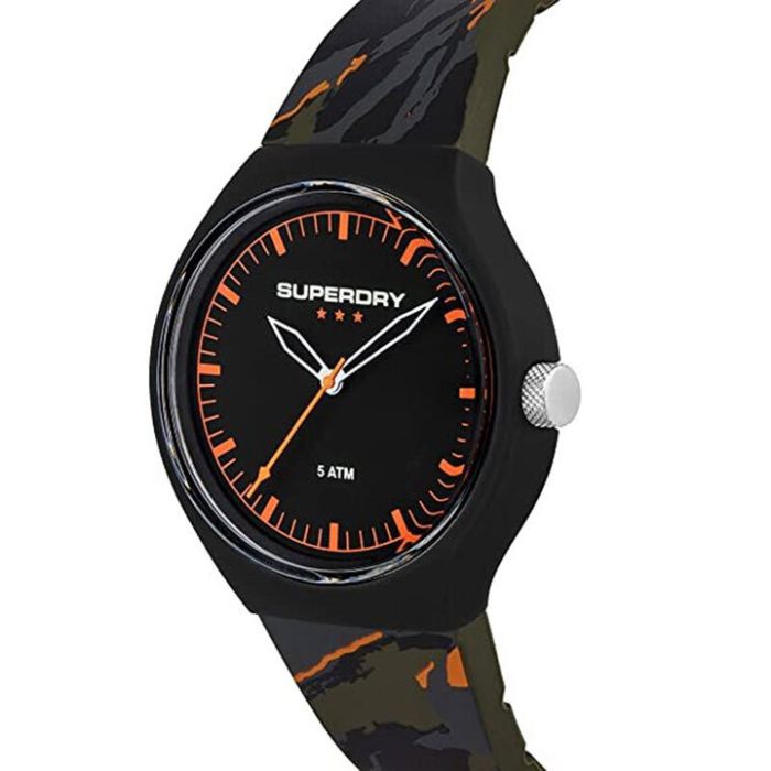 Montre Femme SUPERDRY -  Camouflage Orange (SYG-270BO)