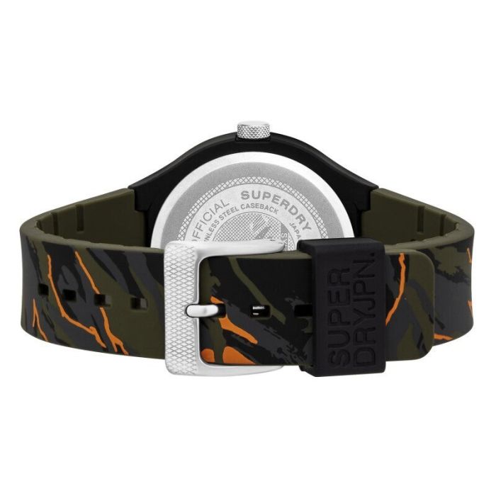 Montre Femme SUPERDRY -  Camouflage Orange (SYG-270BO)