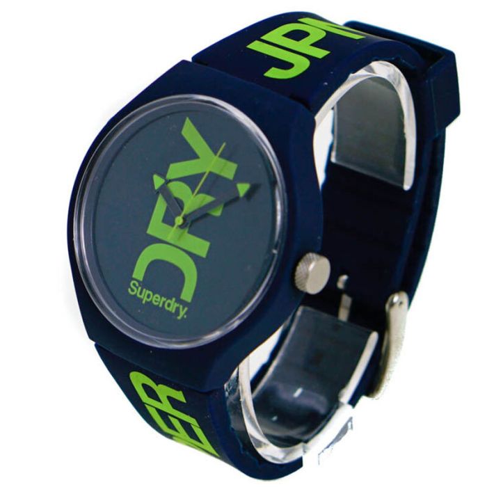 Montre Homme SUPERDRY - Bleu & Vert (SYG-189UN)