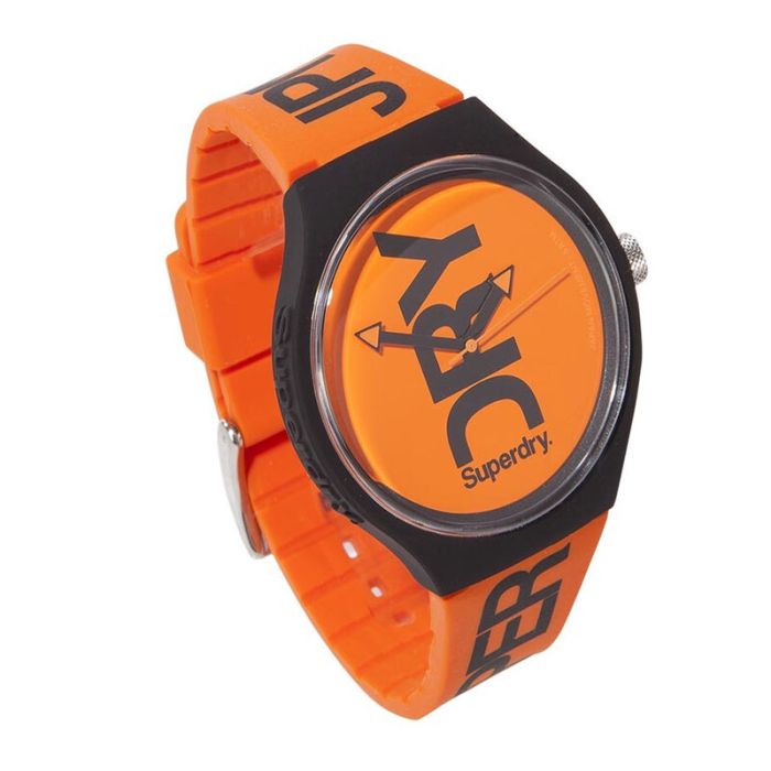 Montre Homme SUPERDRY - Orange & Noir (SYG-189OB)