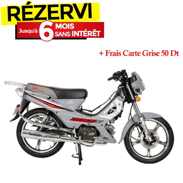 Moto à Essence FORZA XTF 125cc Monocylindre - Gris