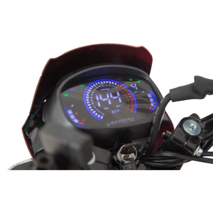 Moto à Essence FORZA XTF 125cc Monocylindre - Rouge Bordeaux