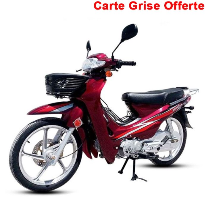 Moto SENKE SK110 107cc - Rouge