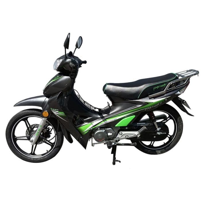 Moto ZIMOTA Partner 109cc - Gris&Vert