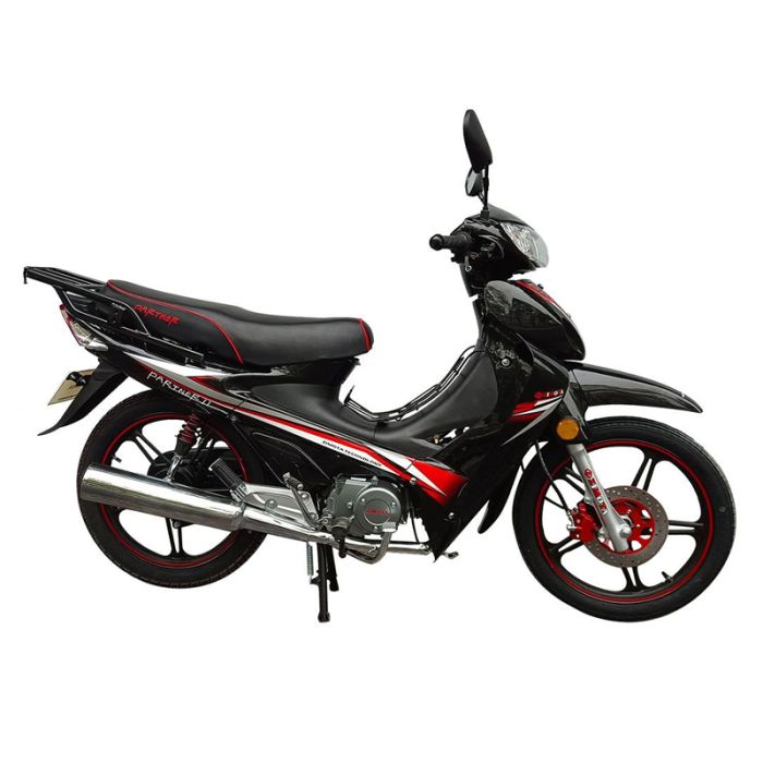 Moto ZIMOTA Partner 109cc - Noir Brillant