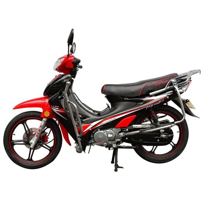 Moto ZIMOTA Partner 109cc - Rouge