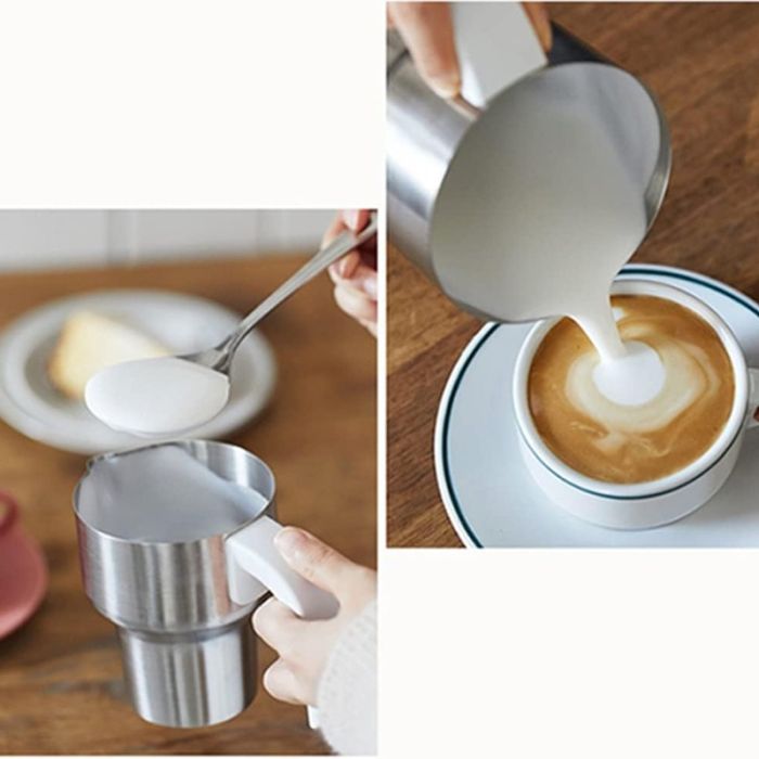 Mousseur à Lait CAFFITALY F04MK 400ml - Blanc