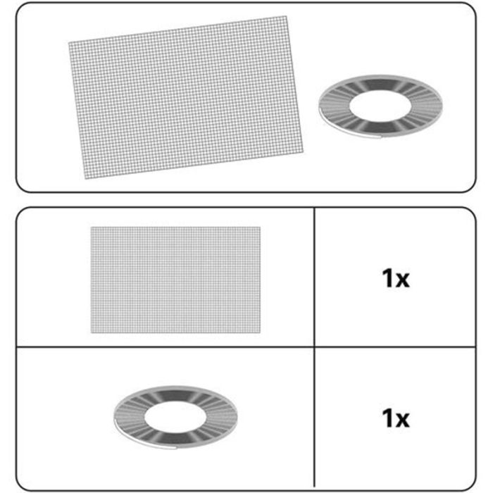 Moustiquaire fenêtre BOSS TAPE prêt à poser avec scratch 125X150 cm