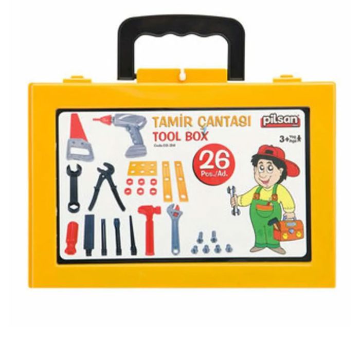 Outils De Construction PILSAN Avec Casque 26 pièces