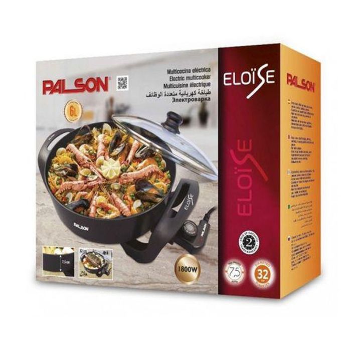 Multi Cuiseur Electrique PALSON Eloise 1800W - Noir