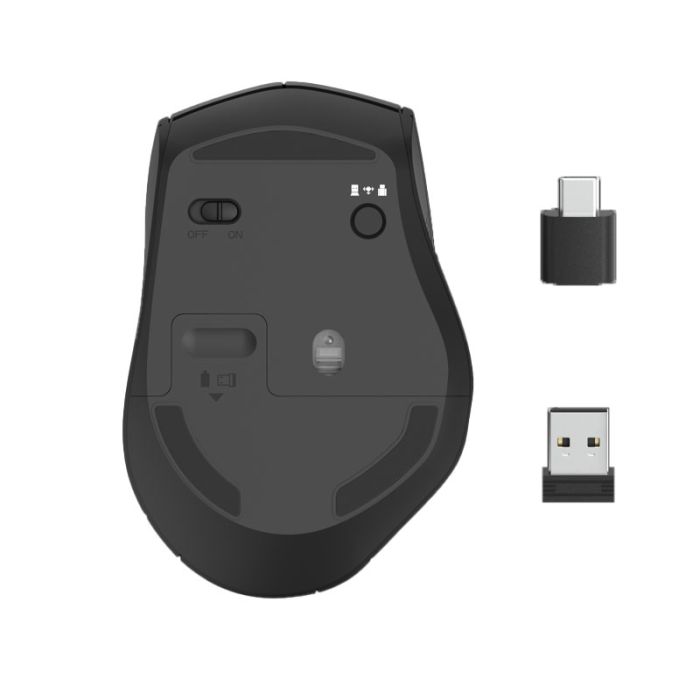 Souris Sans Fil Optique HAMA USB-C Et USB-A Mw-600 - Noir