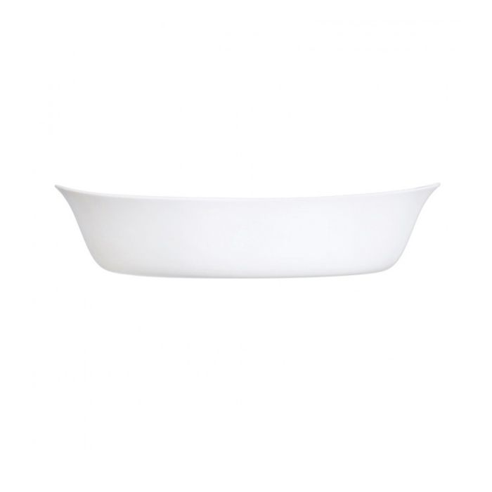 Plat Ovale LUMINARC 32x20 cm Smart cuisine Carine - Blanc